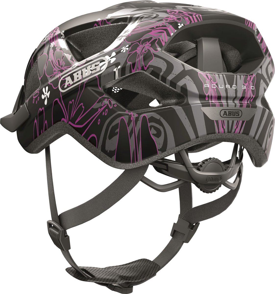 Abus Helm Aduro 3.0 Maori Blackberry M 52-58 cm