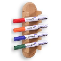 Glassboard markerhouder legamaster 7-122125 magnetisch hout licht bruin