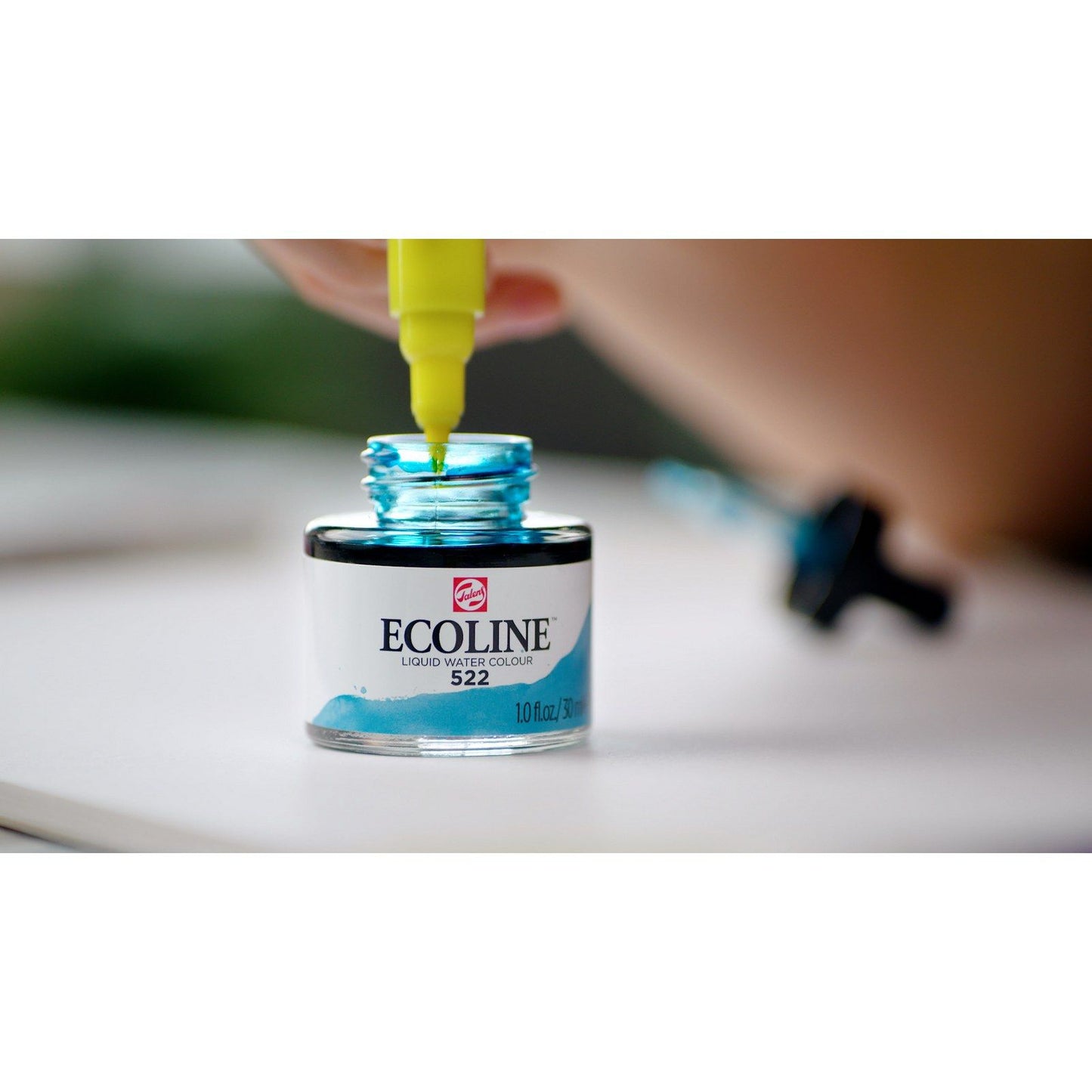 Ecoline • flacone acquerello liquido 30ml blu turchese 522