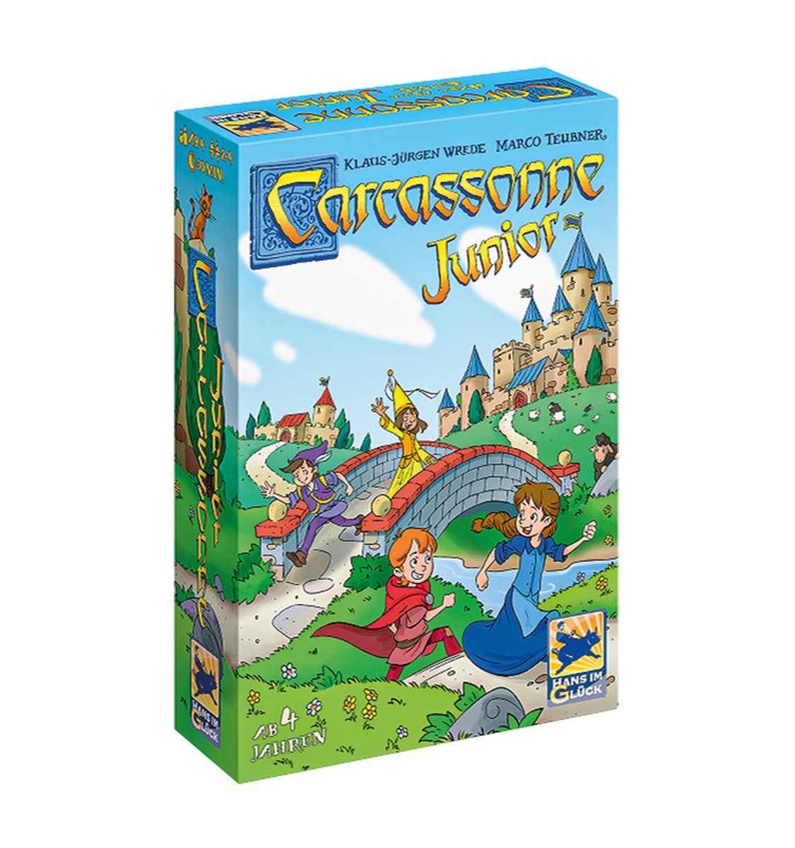 Asmodee carcassonne junior - juego de mesa - familiar
