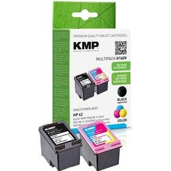 Cartucho de tinta kmp hp 62 negro, cian, magenta, amarillo
