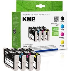 Cartucho de tinta kmp epson t0715 negro, cian, magenta, amarillo