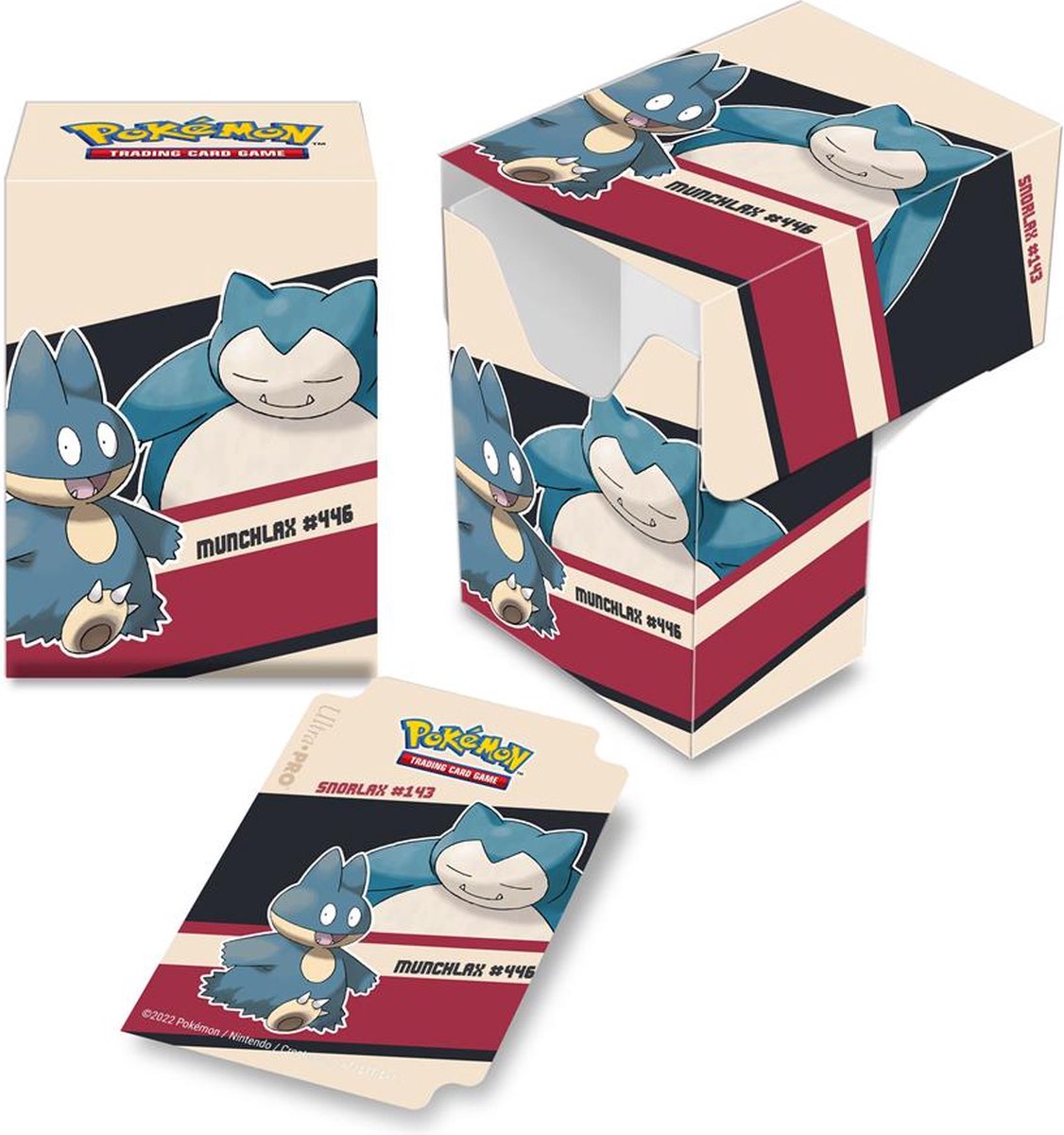 Portamazzo Ultrapro Pokemon Snorlax Munchlax