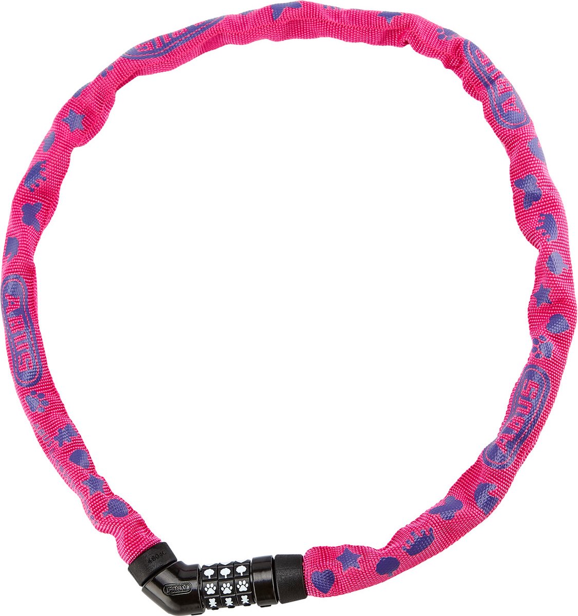 ABUS 4804C 75 Lock a catena rosa 75 cm