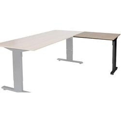 Mesa extensible Schavenburg lin-pla086-havz-m25 80x60x65-85cm cerezo habana, negro