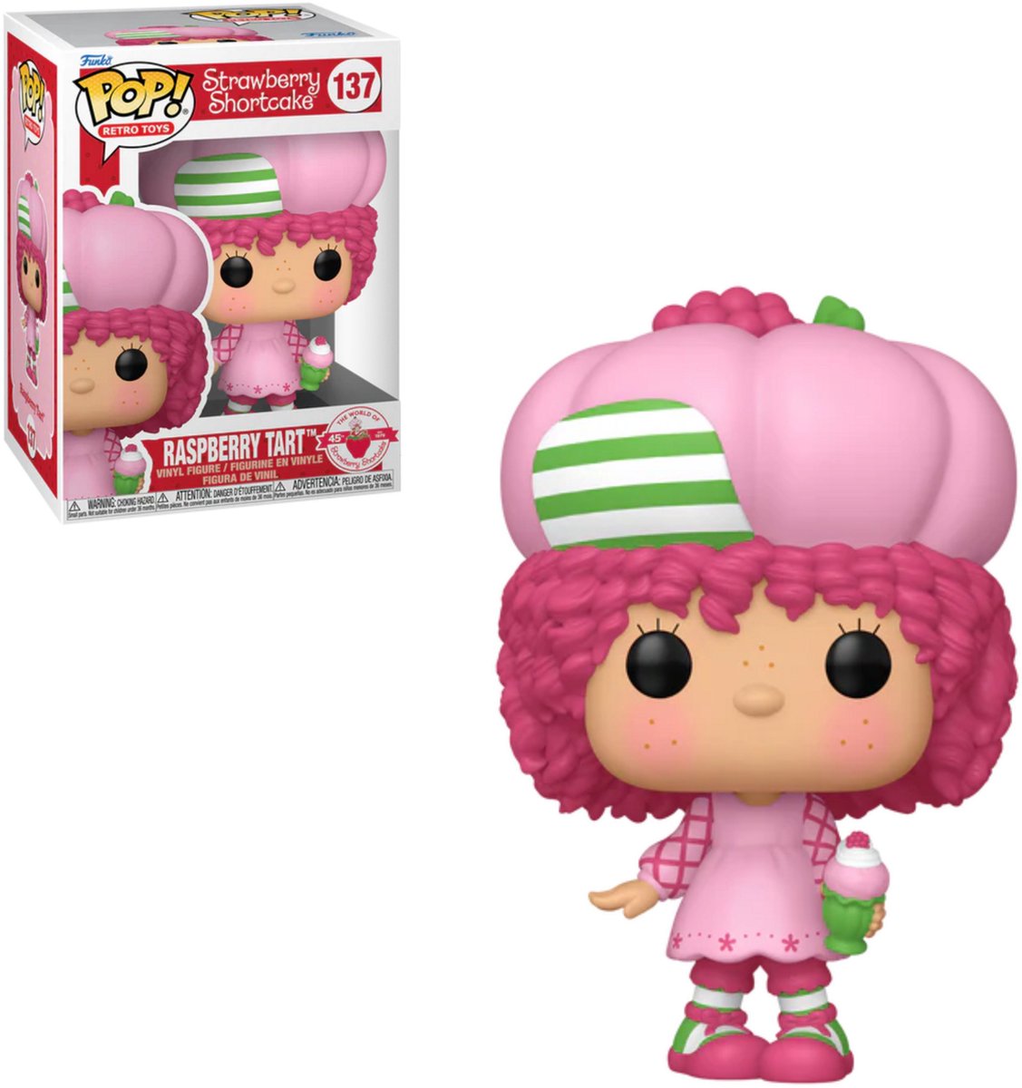 Funkopop! giocattoli retrò: crostata di lamponi #137