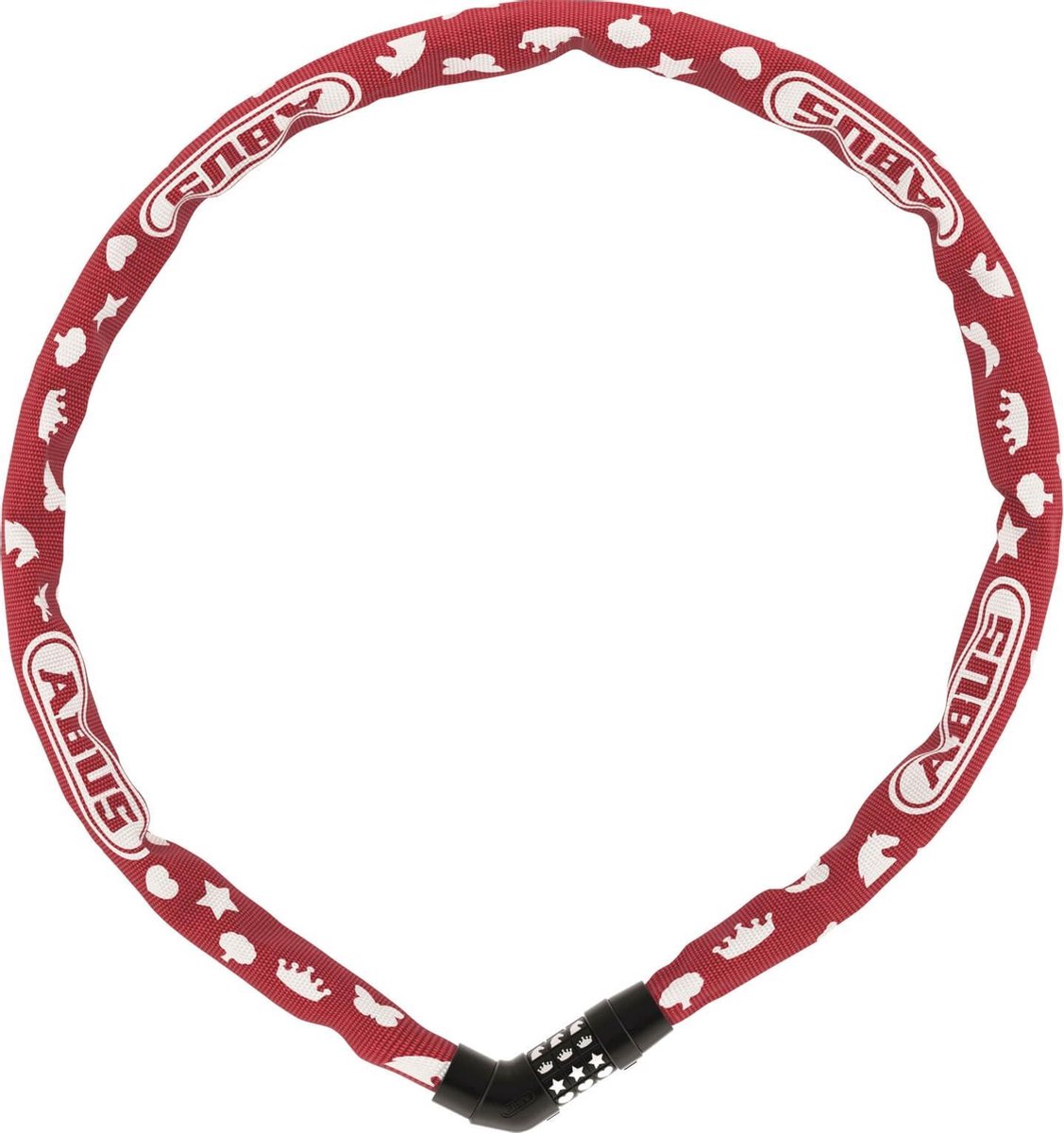 Simboli della serratura a catena Abus steel-o-chain 4804c