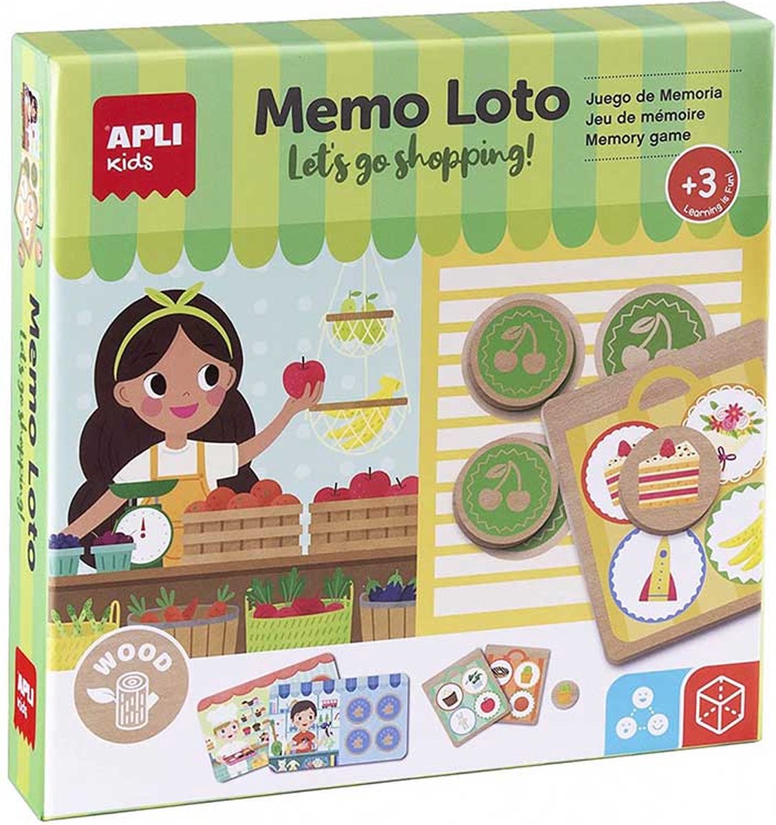 Apli kids geheugen spel kwartet loto