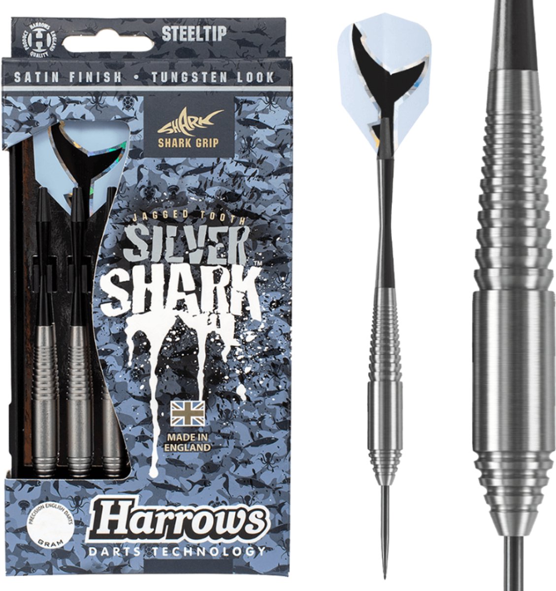 Harrows squalo argento 21gr