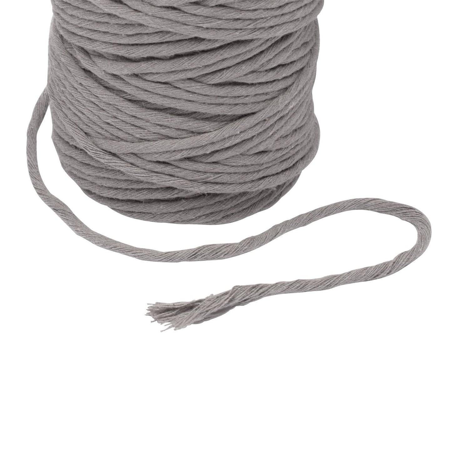 Vaessen creative • cuerda macramé 3mmx100m gris oscuro