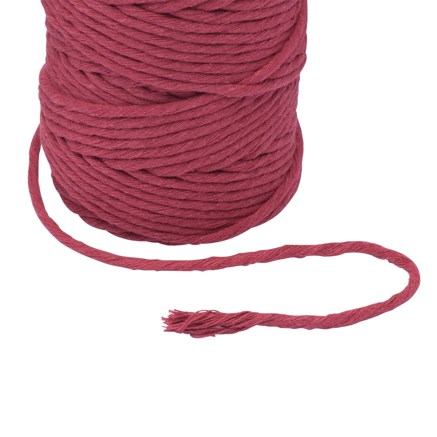 Vaessen creative • corda macramè 3mmx100m rosso bordeaux