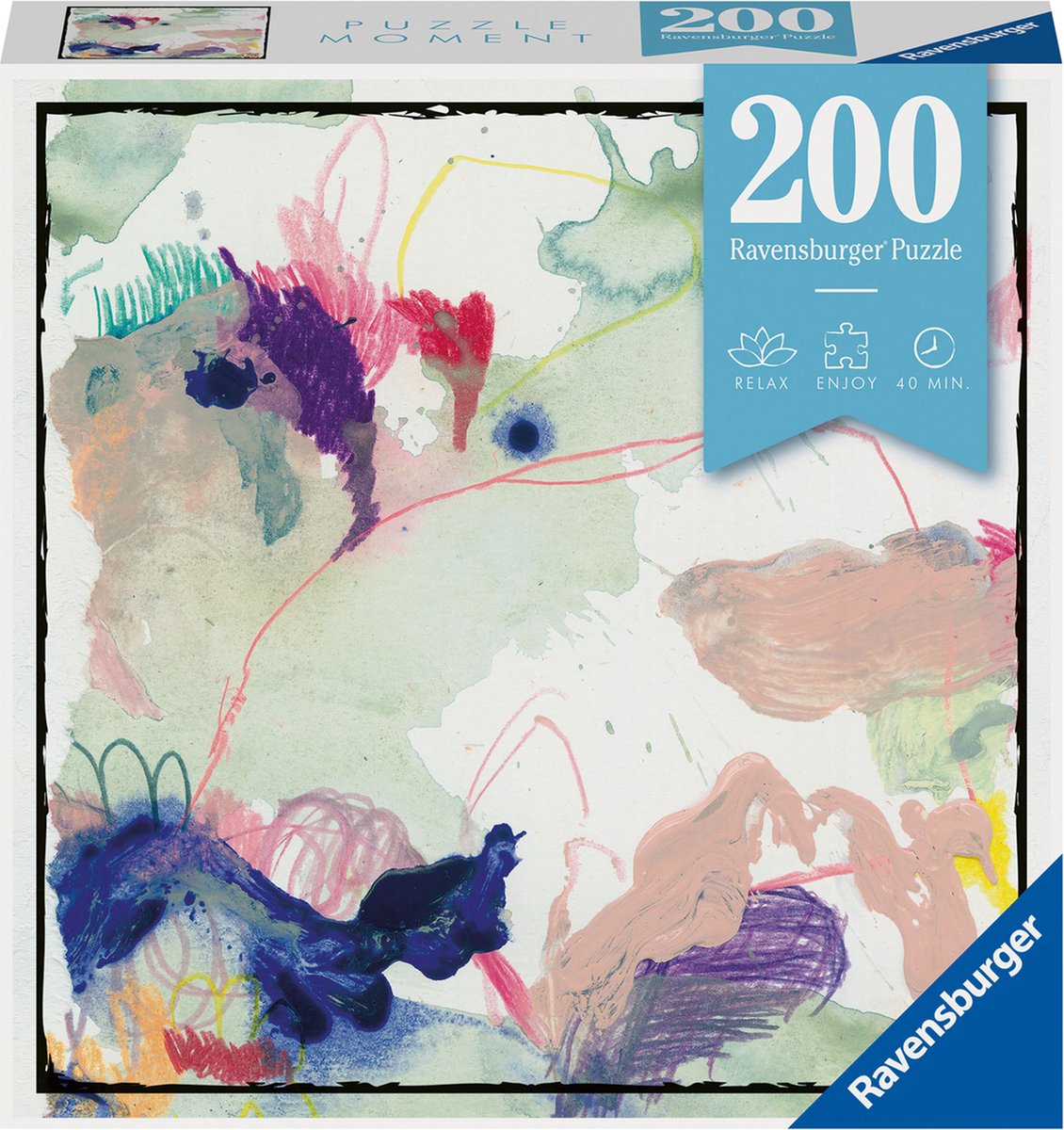 Puzzle Ravensburger Puzzle Moment - ColorsPlash - 200 pezzi.
