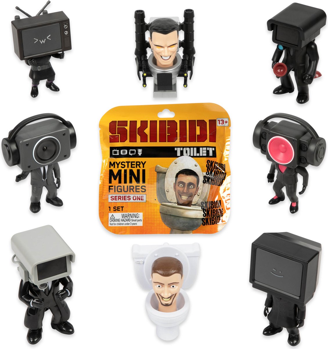 Skibdi Wilet Mini Figure 6 cm Assorti