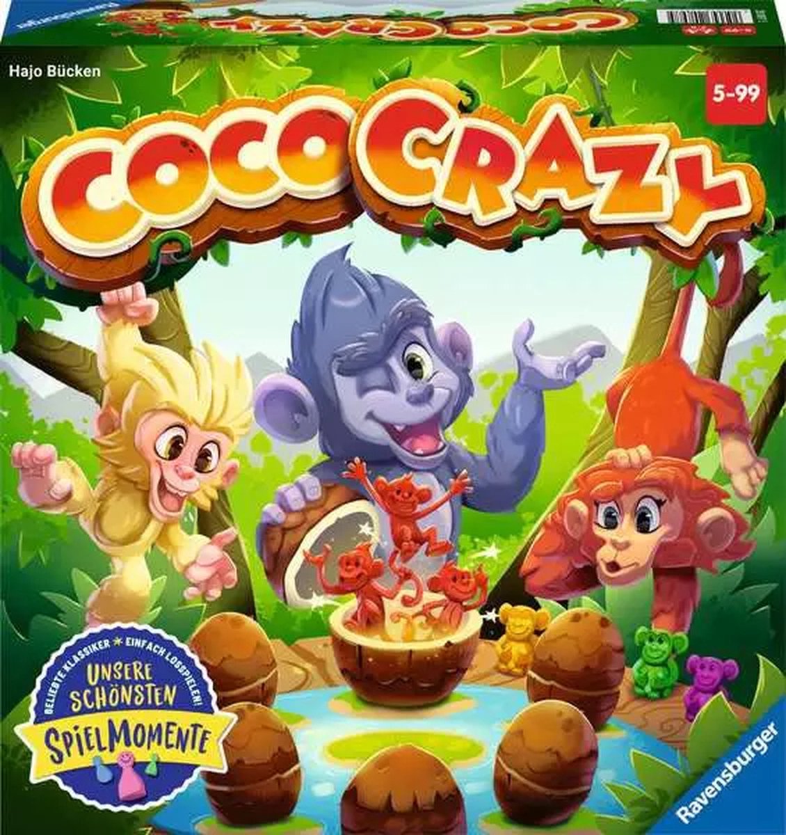 Ravensburger ® 20897 coco Crazy - gioco di marca per 2 - 8 giocatori da 5 - 99 anni