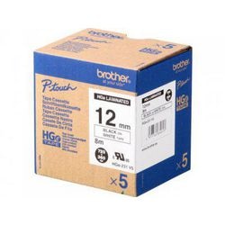 Cinta de etiquetado brother hge-231 negro, blanco