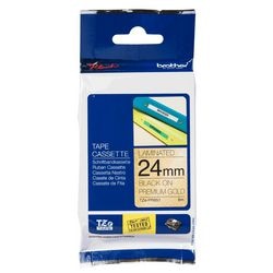 Nastro per etichette brother tzepr851 nero, oro