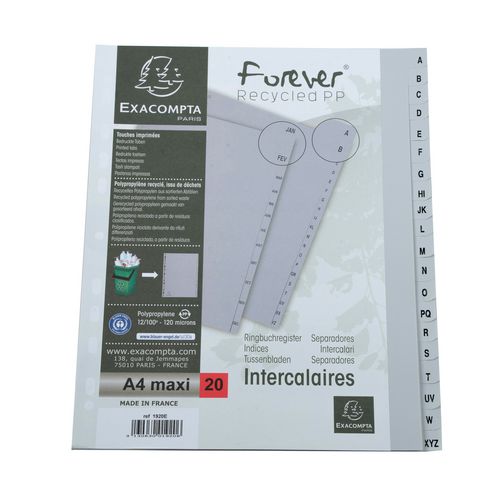 Pestañas exacompta 1920e gris