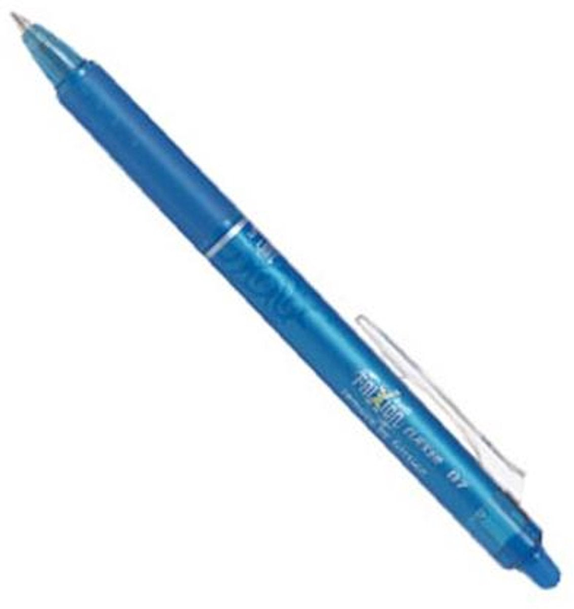 Penna a sfera Pilot Frixion clicker 0,7 mm – scatola da 12 pezzi – azzurro
