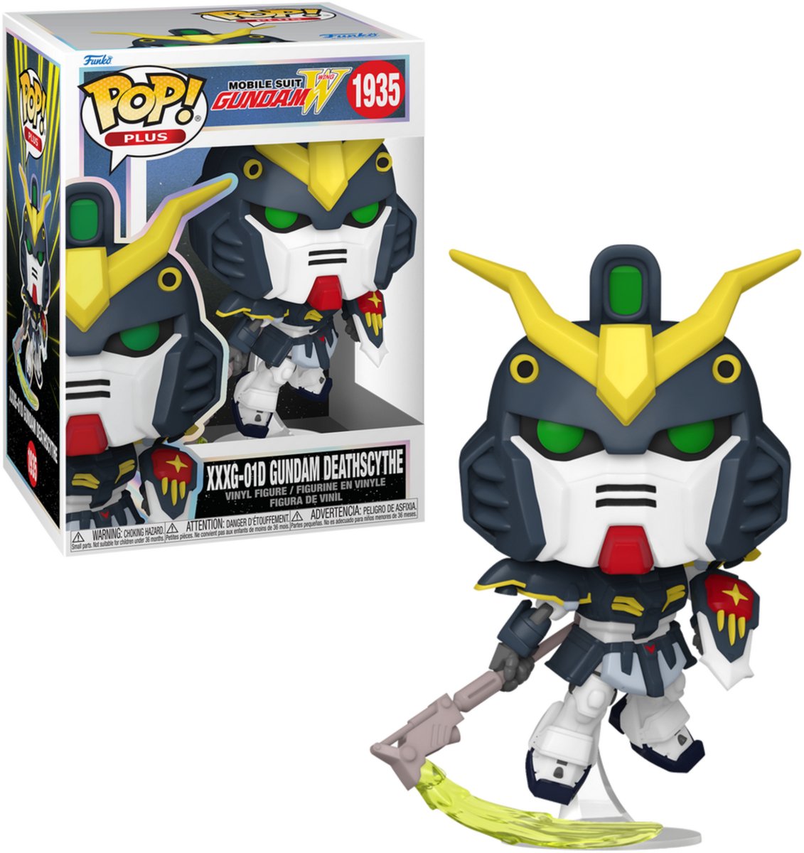 Funko pop! plus - mobile suit gundam - xxxg-01d gundam deathscythe #1935