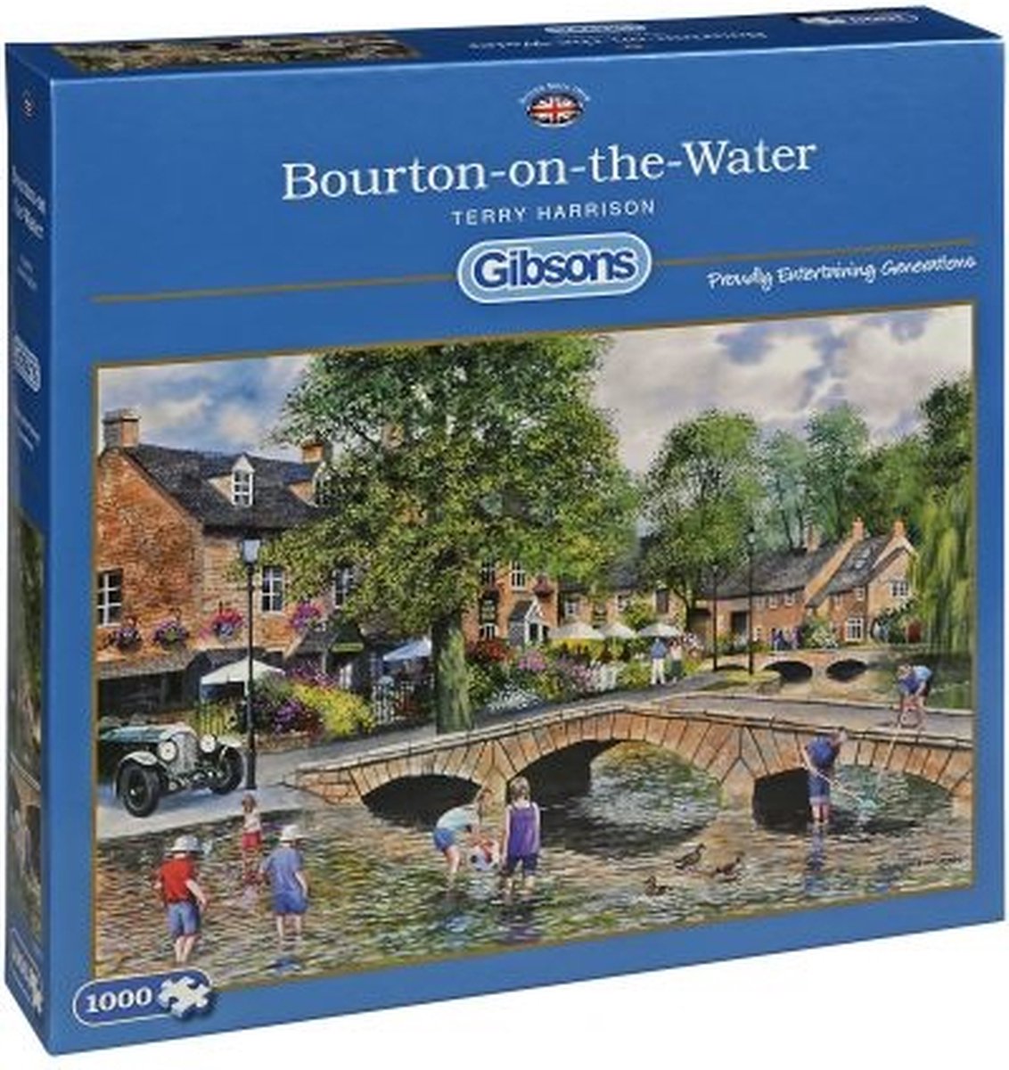 Gibsons - tobermory (di terry harrison) - 1000 pezzi 68×49 cm (l×a) - puzzle per adulti