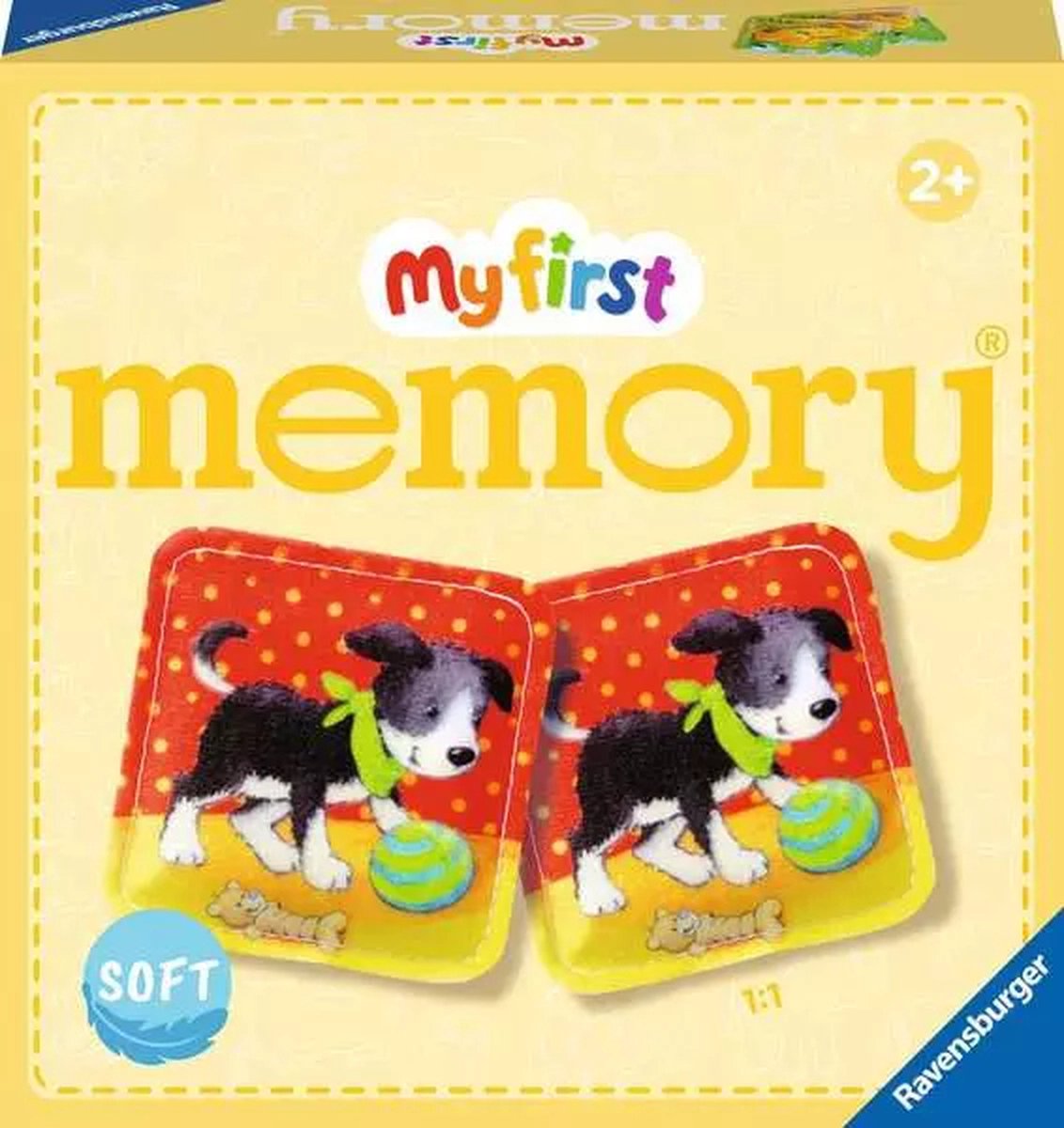 Ravensburger memory 20998, gioco da tavolo, memory, 2 anni, 10 min