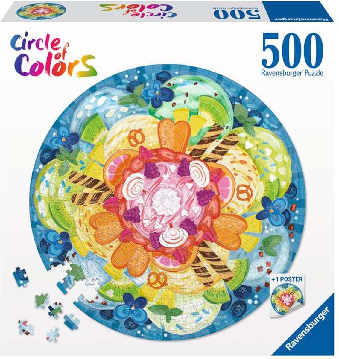 Ravensburger Puzzle Gelato - Puzzle - 500 pezzi