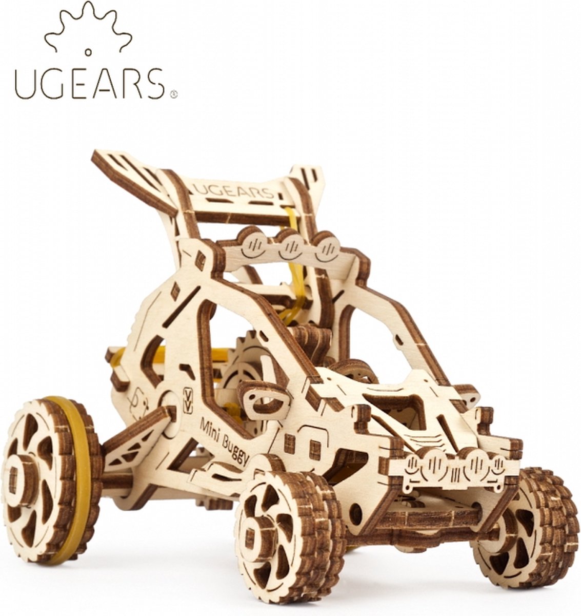 Modelo 3D de madera Ugears - buggy del desierto