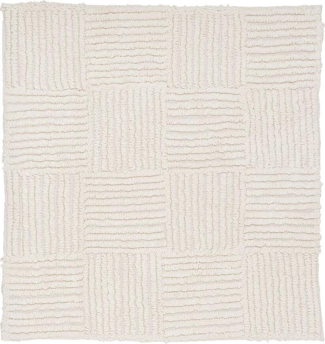 Sealskin - tappeto da bagno reverse 60x60 cm - cotone - beige