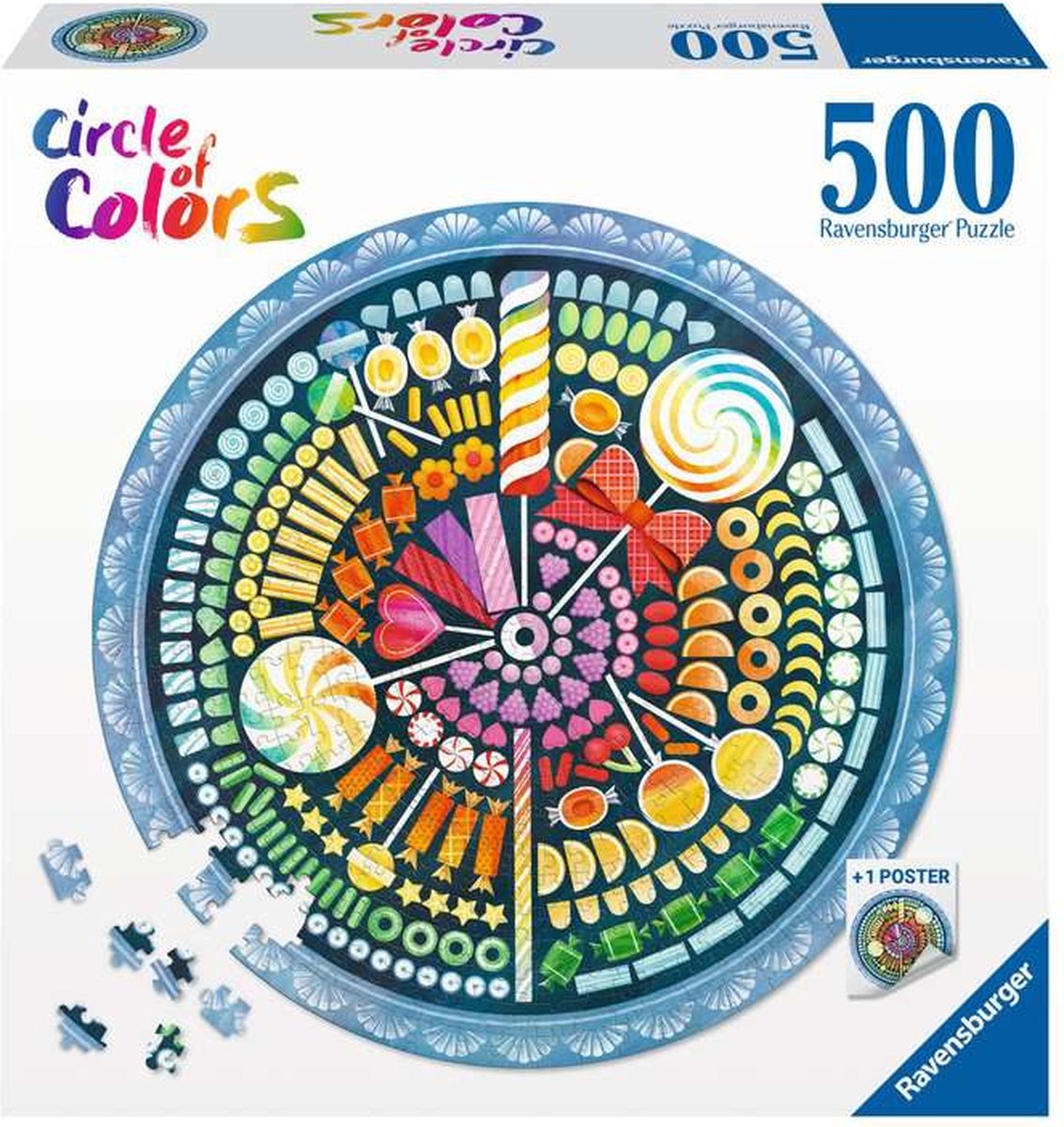Ravensburger Puzzle Candy - Puzzle - 500 pezzi