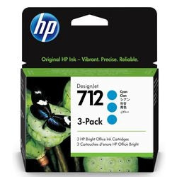 Cartucho de tinta designjet hp 712 cian