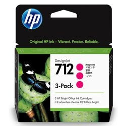 Designjet inktcartridge hp 712 magenta 3 stuks