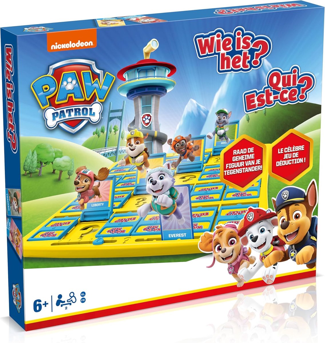 Patrulla canina de Asmodee: ¿quién es? juego de mesa para niños.