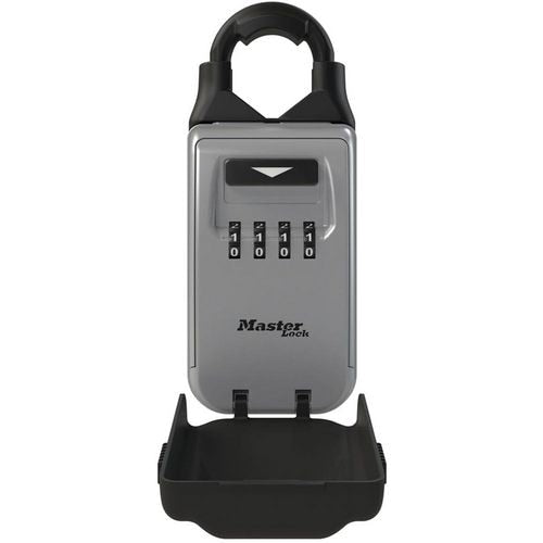 Caja fuerte con llave master lock 5420eurd gris