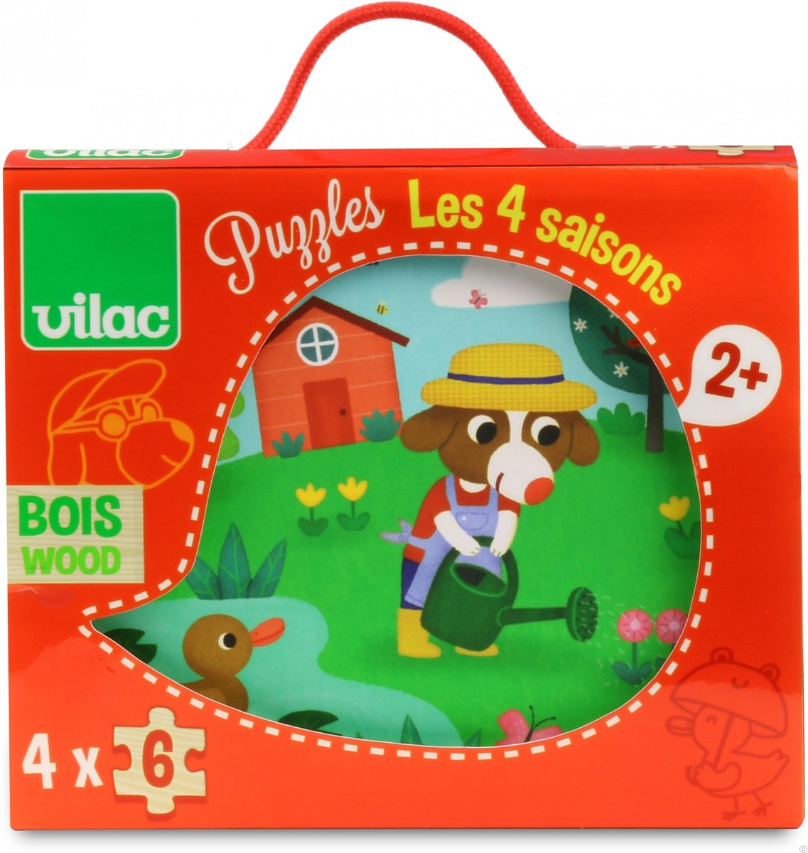 Puzzle di Vilac 4 stagioni da