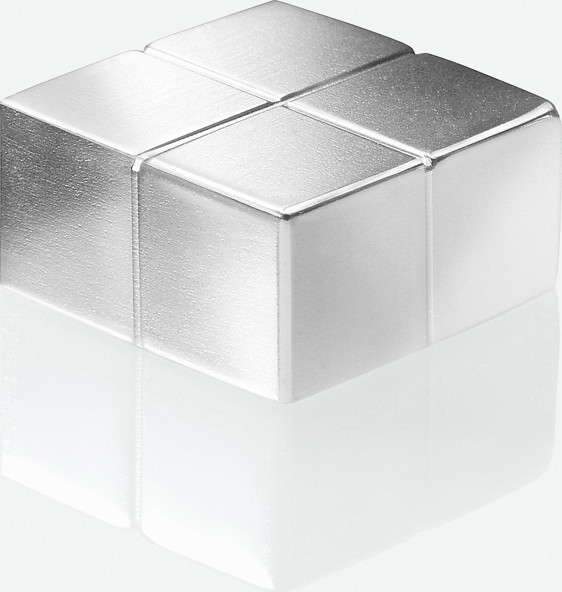 Lavagna magnetica Sigel in vetro - 20x10x20mm - c10 extra forte - argento - 2 pezzi - si-ba704