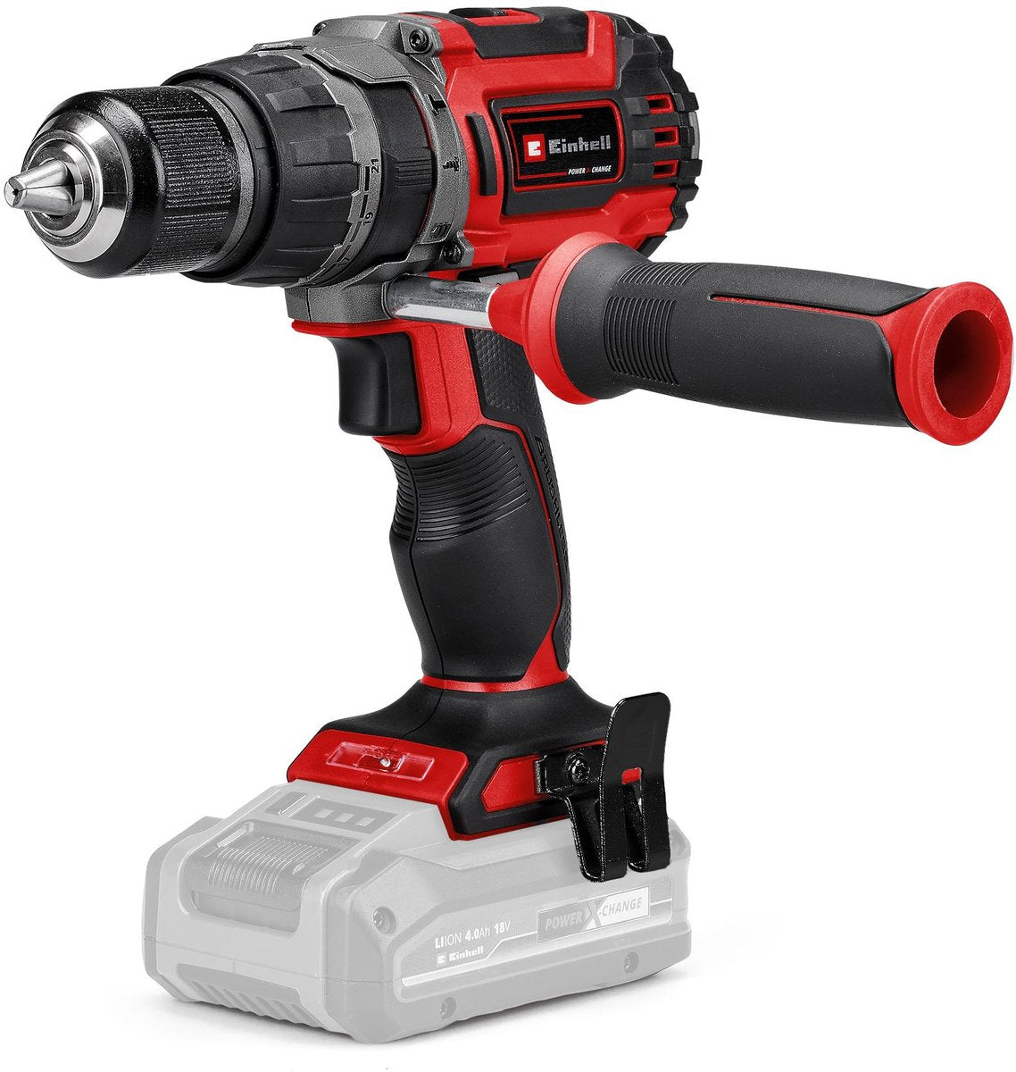Taladro atornillador de impacto inalámbrico profesional Einhell tp-cd 18 60 li-i bl solo - power x-change - 18 v li-ion - 60 nm - motor sin escobillas - excl. batería y cargador