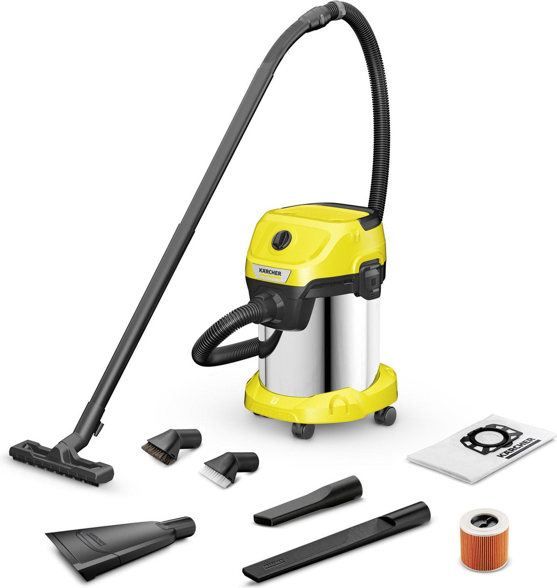 Aspiraliquidi Karcher wd 3 s v-17 6 20 auto - 1.628-149.0