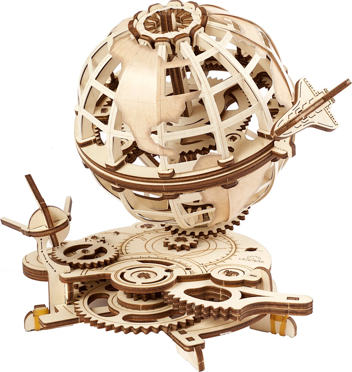 Modello 3D in legno di Ugears - globus
