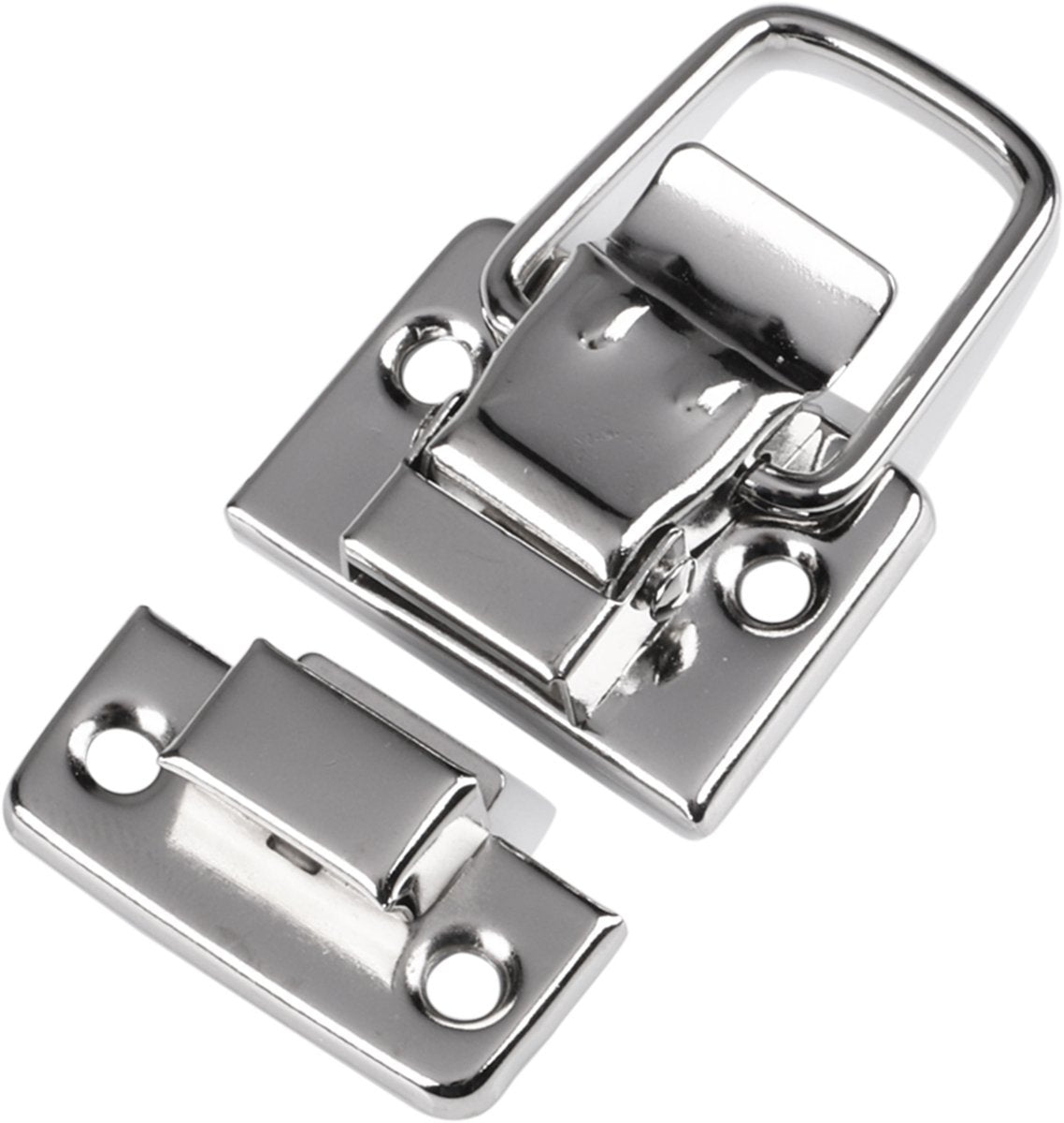 Chiusura cassa Starx - nichelato - 41x30 mm - 2 pezzi