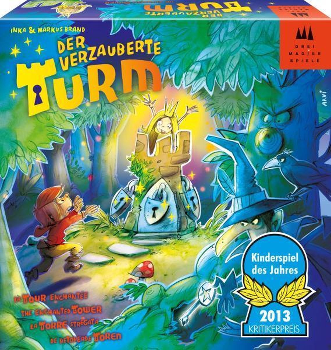 Il gioco dei tre maghi della torre perduta - gioco di società