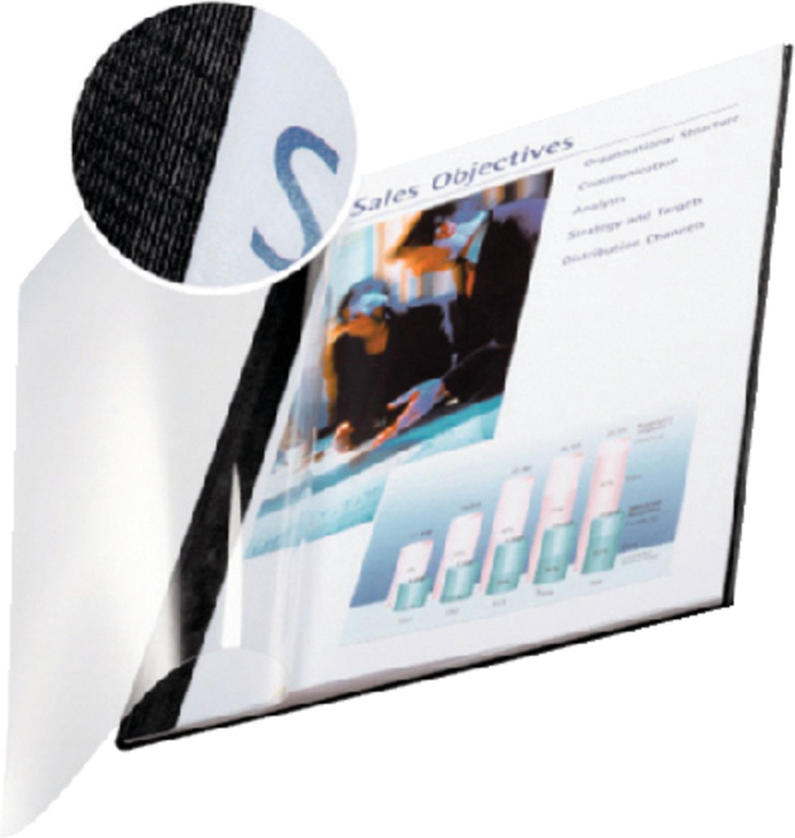 Copertine flessibili Leitz impressionbind - 3,5 mm - nere - 10 pezzi