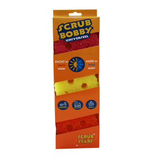 Sponge Scrub Bobby Universal 3 pezzi