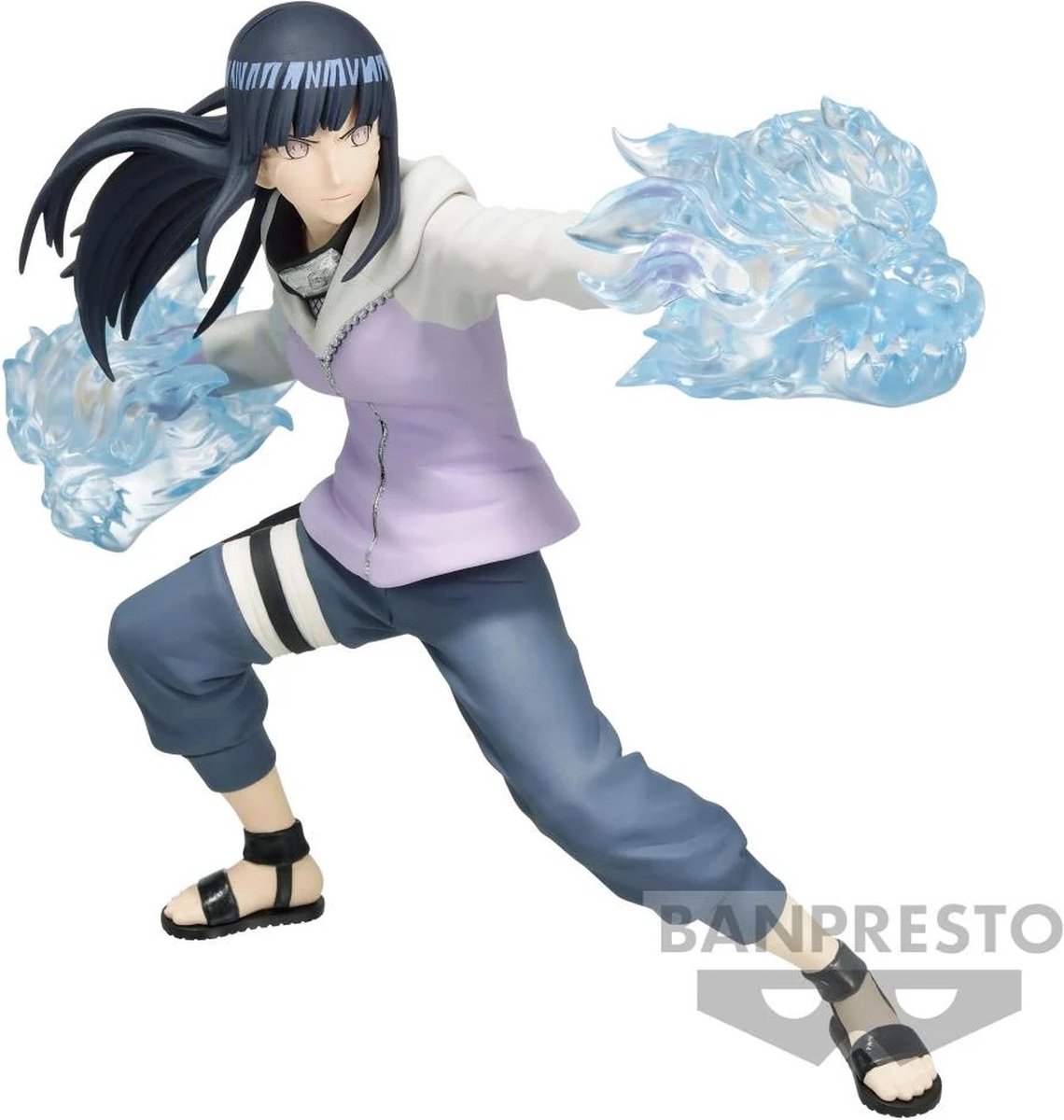 Banpresto co., ltd. naruto shippuden - vibration stars - hyuga hinata statue 16cm