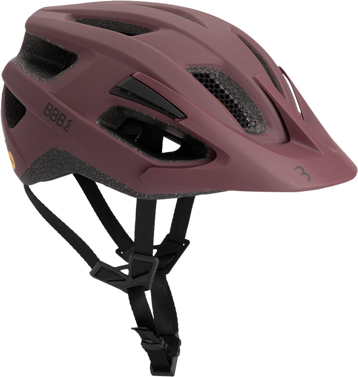 Bbb ciclismo dune mips 3.0 fidlock casco de bicicleta adultos - casco mtb casco de bicicleta de carreras - casco de ciclismo - casco de bicicleta mujeres - casco de bicicleta hombres - rojo oscuro mate talla s (52-55cm) - bhe-23
