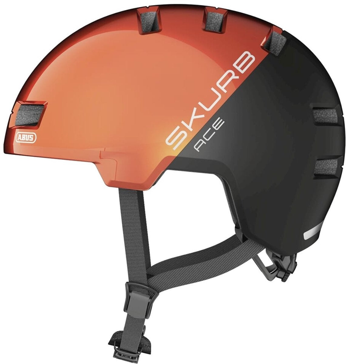 Abus casco skurb ace goldfish naranja m 55-59cm