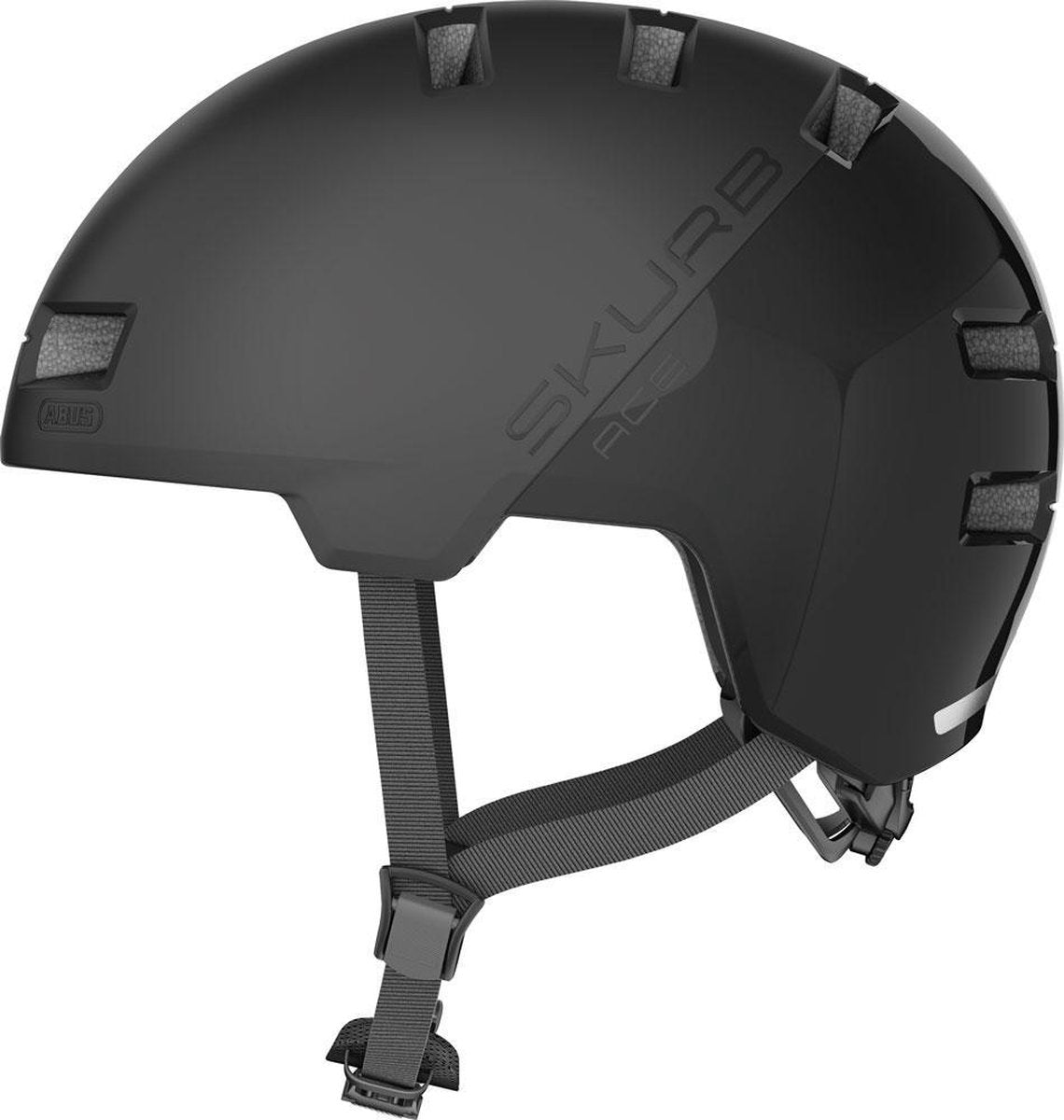 Casco Abus skurb ace s velluto nero