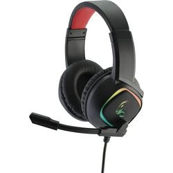 Cuffia media range mrgs301 nero, rosso