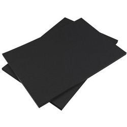 Papel artesanal tutorcraft a3 100 g m² negro 250 hojas