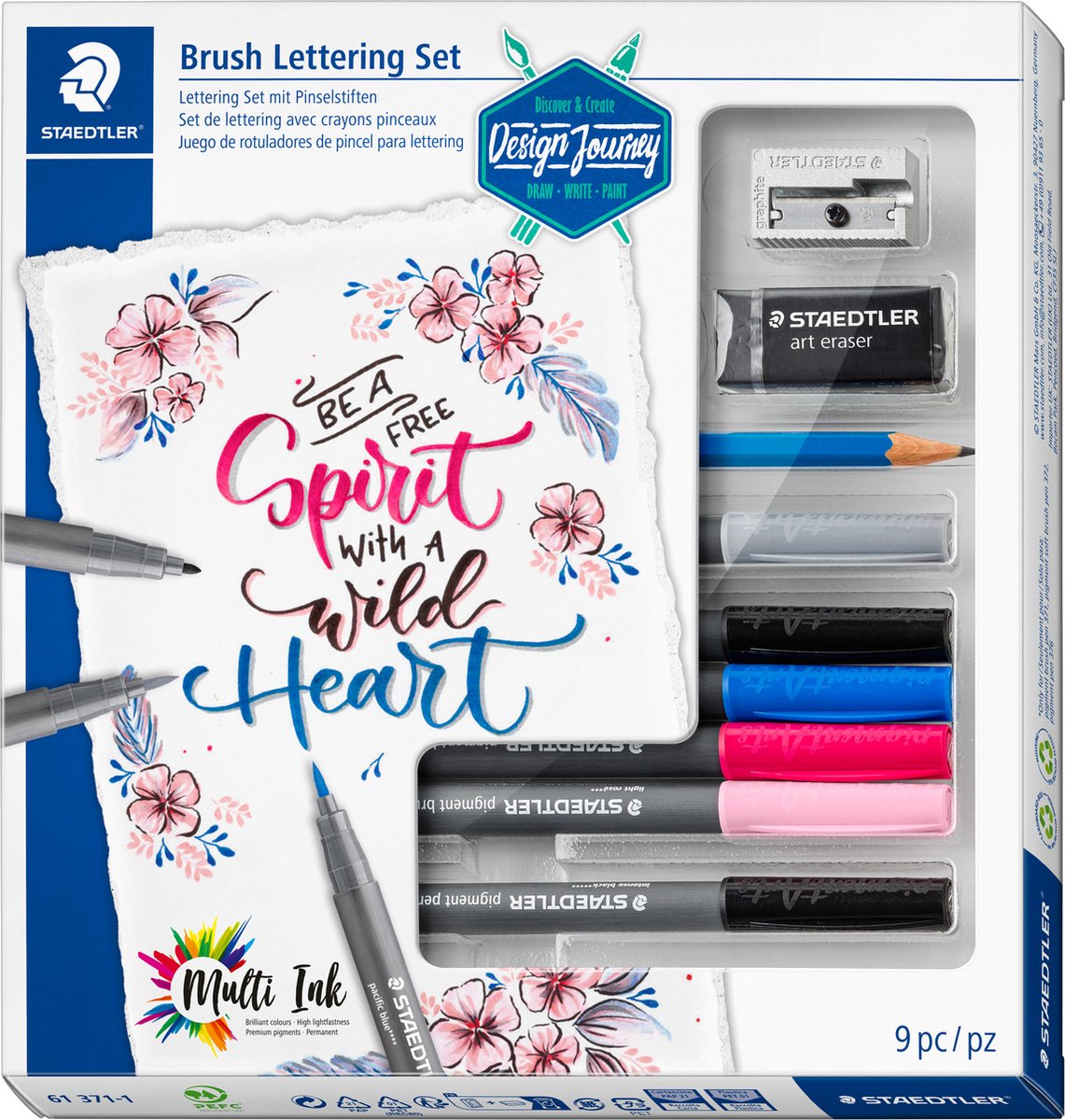 Set di scritte a pennello Staedtler