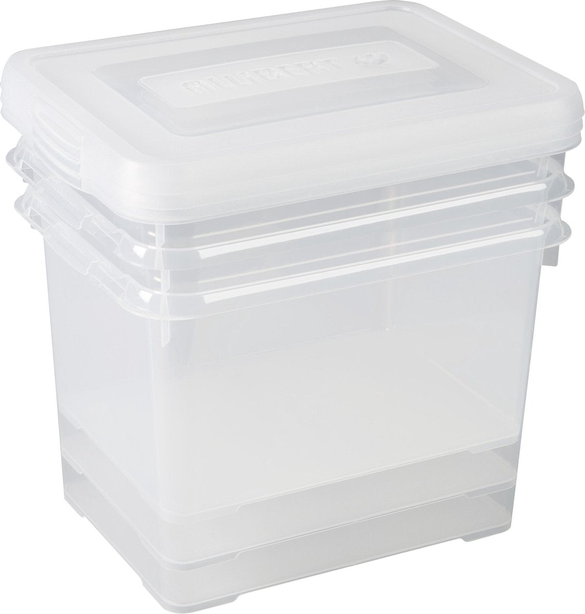 Curver Curver Caja de almacenamiento Set Handy 3x20 l Transparente